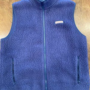 Vineyard Vines Heritage sherpa vest- men’s XL